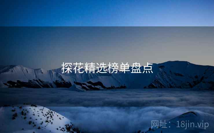 探花精选榜单盘点