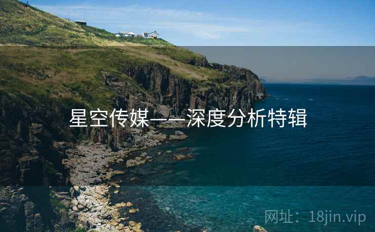 星空传媒——深度分析特辑