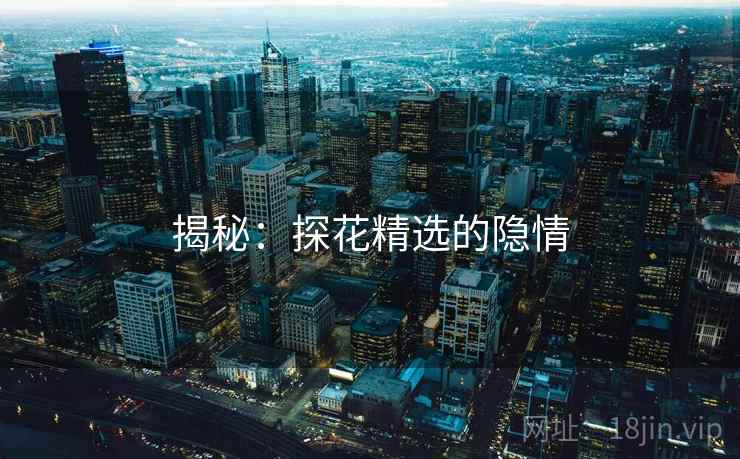 揭秘：探花精选的隐情